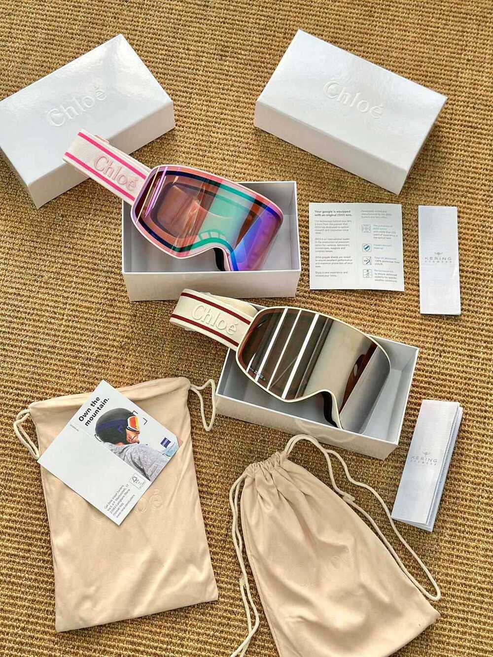 Chloé Luxury Snow Ski Goggles - Picture 6 of 8